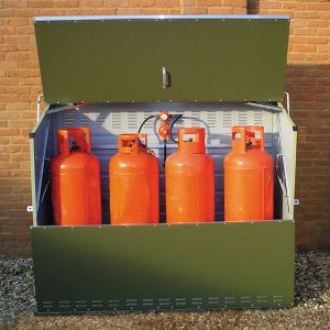 TriStore 4 x 47kg Solid Gas Cylinder Cabinet