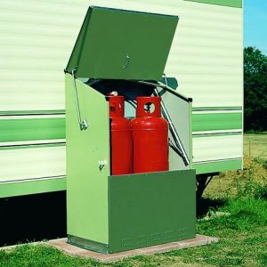 TriStore 2 x 47kg Solid Gas Cylinder Cabinet
