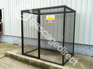 Gas Cylinder Cage GC40<br />15 x 47kg </br> H1800 x W1800 x D1200mm <br> - Image 3