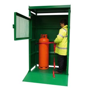 Outdoor Secure Cylinder Storage Unit