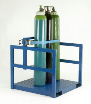 Gas Cylinder Forklift Storage & Transport Pallet