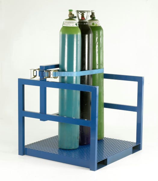 Gas Cylinder Forklift Storage & Transport Pallet H1000 x W1020 x