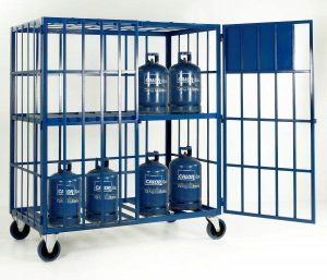 Mobile Gas Cage Storage Units