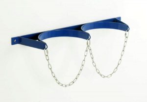 Chained Wall Rack for 2 Large Cylinders <br> W765 x D195mm <br/> - Image 2