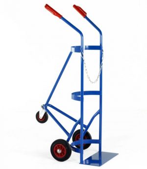 Propane Cylinder Trolley - 3 Wheels <br> Various Options Available <br/> - Image 2