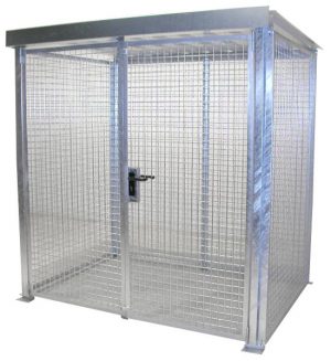 HSGC-M2 High Security Gas Cage - 48 Cylinders