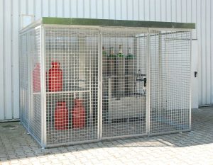 HSGC-M5 High Security Gas Cage - 104 Cylinders