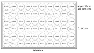 HSGC-M3 High Security Gas Cage - 60 Cylinders</br> H2060 x W2400 x D1500mm</br> H2100 x W2400 x D1500mm<br> - Image 2