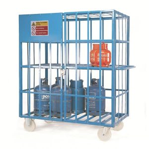 Locking Forecourt Gas Cage