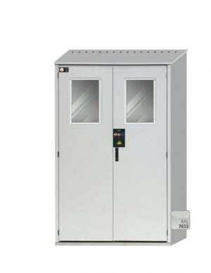 Outdoor Secure Gas Cabinet - 5 x 50L