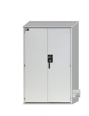 Outdoor Secure Gas Cabinet - 5 x 50L <br> H2149 x W1336 x D400mm <br/> - Image 4