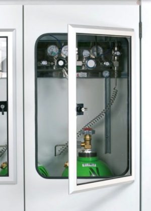 Outdoor Secure Gas Cabinet - 5 x 50L