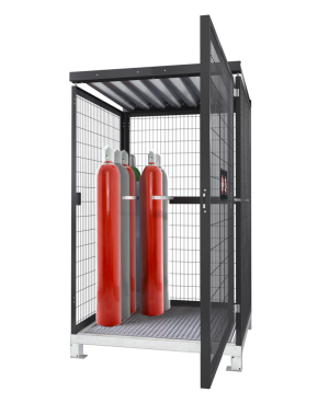 Gas Cylinder Store – Small </br> H2240 x W1430 x D1410mm<br> - Image 2