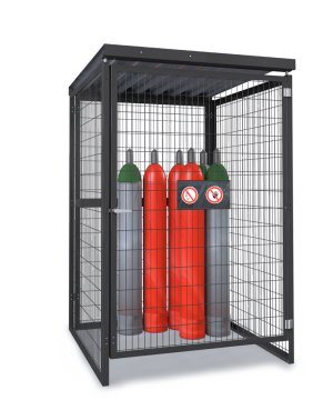 Gas Cylinder Store – Small </br> H2240 x W1430 x D1410mm<br> - Image 4