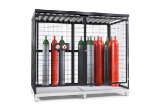 Gas Cylinder Store – Large </br> H2410 x W2760 x D1410mm<br>