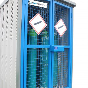 12GCDZ - Gas Cabinet </br> H2300 x W1550 x D1485mm <br>(2410 with ramp)