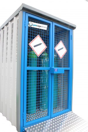 12GCDZ - Gas Cabinet </br> H2300 x W1550 x D1485mm <br>(2410 with ramp)